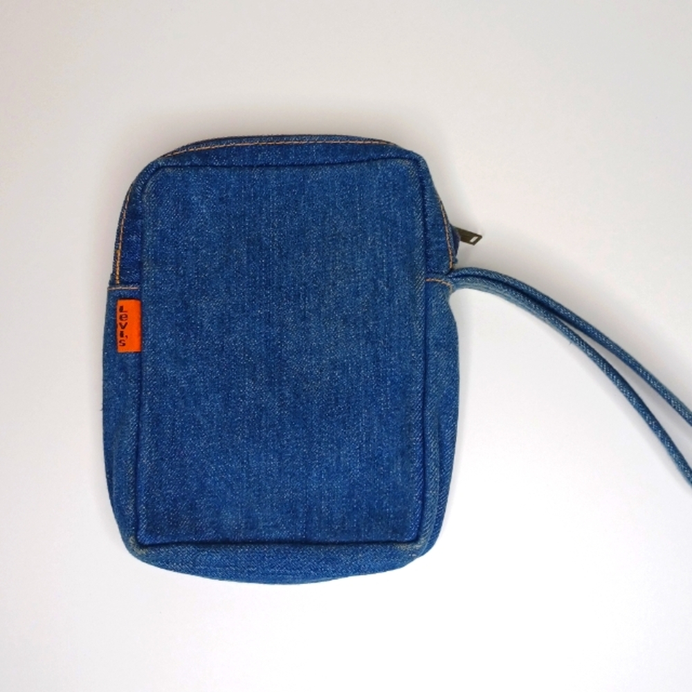 Vintage Levi's Orange Tab Pouch/Wristlet/Bag Charm - Picture 3 of 9